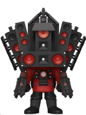SKIBIDI TOILET POP! ROCKS VINYL FIGURA TITAN SPEAKERMAN 9 CM