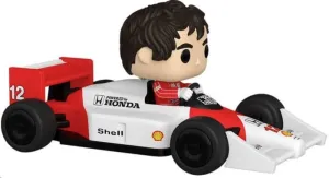 FÓRMULA 1 POP! RIDES SUPER DELUXE VINYL FIGURA MCLAREN- SENNA 15 CM