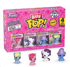 MI PEQUEÑO PONY PACK DE 4 FIGURAS BITTY POP! VINYL PINKIE PIE 2,5 CM