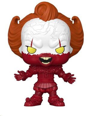 IT: BIENVENIDOS A DERRY POP! TELEVISION VINYL FIGURA BLOODY PENNYWISE 9 CM