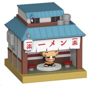 NARUTO SHIPPUDEN BITTY POP! TOWN VINYL FIGURA ICHIRAKU RAMEN