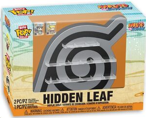 NARUTO BITTY POP! DISPLAY VINYL FIGURAS HIDDEN LEAF
