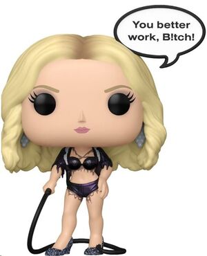 BRITNEY SPEARS POP! SAYINGS VINYL FIGURA YOU BETTER WORK 9 CM