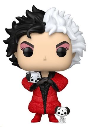 101 DÁLMATAS (1996) FIGURA POP! DISNEY VINYL CRUELLA DE VIL 9 CM