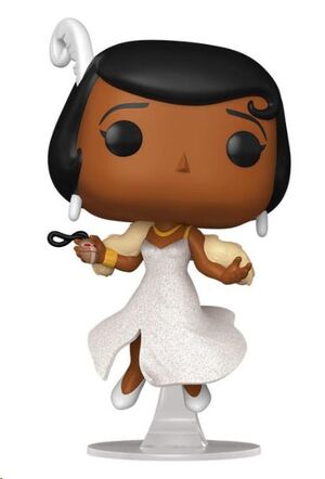 TIANA Y EL SAPO FIGURA POP! DISNEY VINYL TIANA W/GLITTER 9 CM