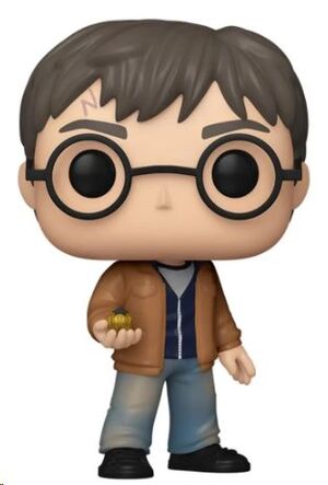 HARRY POTTER POP! MOVIES VINYL FIGURA HARRY POTTER WITH RESURRECTION STONE 9 CM
