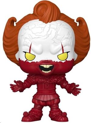 IT: BIENVENIDOS A DERRY POP! TELEVISION VINYL FIGURA BLOODY PENNYWISE 9 CM