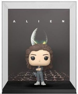 ALIEN POP! GAME COVER VINYL FIGURA RIPLEY 9 CM