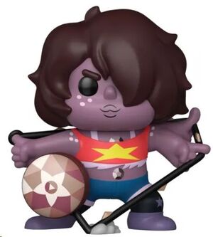 STEVEN UNIVERSE FIGURA POP! ANIMATION VINYL SMOKY QUARTZ 9 CM