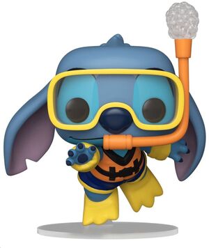 SNORKELING STITCH POP! VINYL FIGURA LILO & STITCH 9CM