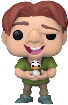 EL JOROBADO DE NOTRE DAME FIGURA POP! VINYL QUASIMODO CON BIRD 9 CM