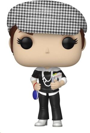 EL DIABLO VISTE DE PRADA FIGURA POP! MOVIES VINYL ANDY SACHS CON EL LIBRO 9 CM