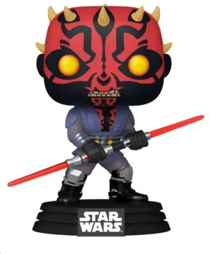 STAR WARS MAUL - SHADOW LORD FIGURA POP! VINYL MAUL 9CM