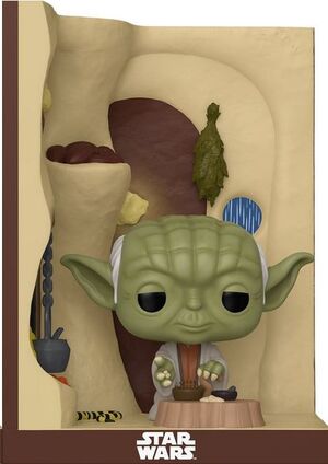 STAR WARS FIGURA POP! NOOKS VINYL YODA IN HIS HUT