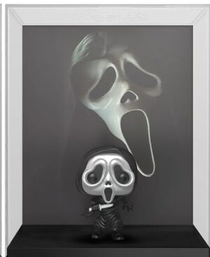 SCREAM POP! VHS COVERS VINYL FIGURA GHOST FACE 9 CM
