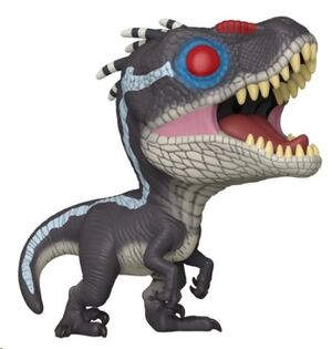 JURASSIC PARK FIGURA POP! MOVIES VINYL ALPHA RAPTOR 9 CM