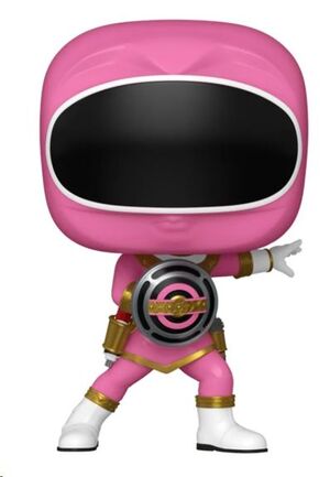 POWER RANGERS ZEO POP! MOVIES VINYL FIGUREN ZEO RANGER PINK 9 CM