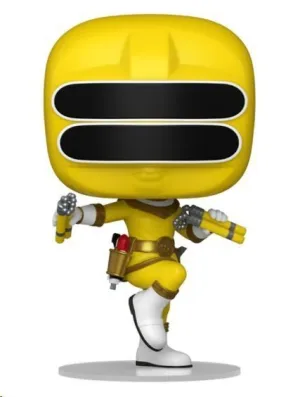 POWER RANGERS ZEO POP! MOVIES VINYL FIGUREN ZEO RANGER YELLOW 9 CM