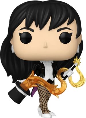 LIGA DE LA JUSTICIA OSCURA FIGURA POP! COMIC VINYL ZATANNA 9 CM