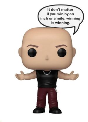 FAST & FURIOUS POP! SAYINGS VINYL FIGURA DOMINIC TORETTO 9 CM
