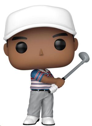 TIGER WOODS POP! GOLF VINYL FIGURA TOUR DEBUT 1992 9 CM