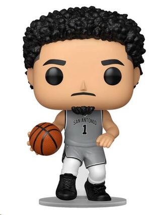 NBA LEGENDS POP! SPORTS VINYL FIGURA SPURS- VICTOR WEMBANYAMA (SE) 9 CM
