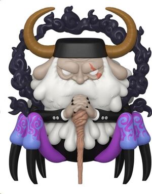 ONE PIECE FIGURA SUPER SIZED JUMBO POP! VINYL ST. JAYGARCIA SATURN 25 CM