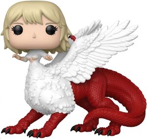 TRAGONES Y MAZMORRAS SUPER SIZED POP! ANIMATION VINYL FIGURA FALIN CHIMERA 15 CM