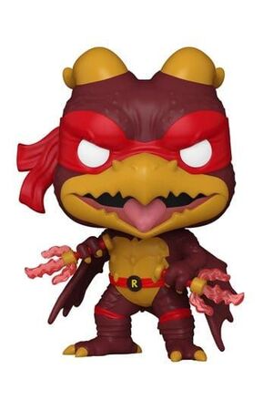 GODZILLA X TURTLES FIGURA POP! ANIMATION VINYL RAPHAEL X RODAN 9 CM