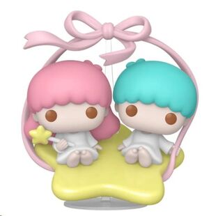 SANRIO POP! DELUXE VINYL FIGURA LITTLE TWIN STARS 9 CM