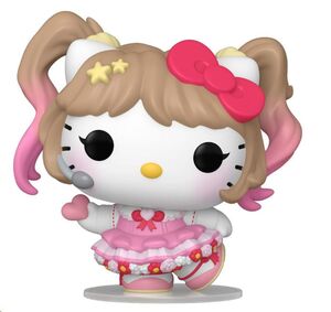 HELLO KITTY AND FRIENDS FIGURA POP! ANIMATION VINYL HELLO KITTY (K-POP OUTFIT) 9 CM