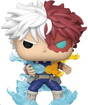 MY HERO ACADEMIA FIGURA POP! PLUS ANIMATION SHOTO TODOROKI 9 CM
