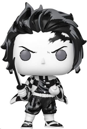 GUARDIANES DE LA NOCHE POP! FIGURA VINILO ANIMACIÓN TANJIRO (SUMI-INK) 9 CM