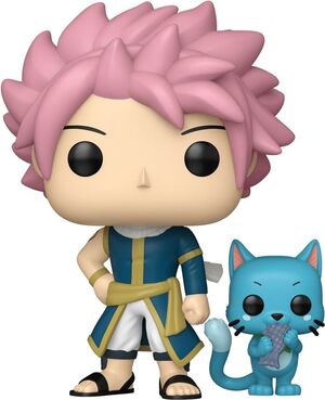 FAIRY TAIL 100 YEAR QUEST POP! ANIMATION VINYL FIGURA NATSU & HAPPY 9 CM