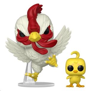 ROOSTER FIGHTER POP!&BUDDY VINYL FIGURA KEIJI & PIYOKO 9 CM