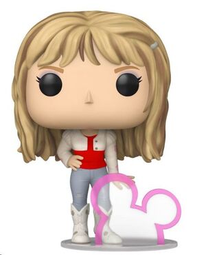 DISNEY CHANNEL RETRO FIGURA POP! DISNEY VINYL HM - HANNAH W/DISNEY ICON 9 CM