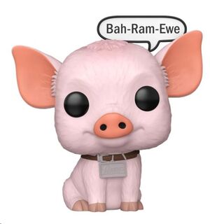 EL CERDITO VALIENTE FIGURA BABE POP! (BAH-RAM-EWE) VINYL