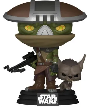 STAR WARS: THE MANDALORIAN FIGURA POP! VINYL BUDDY EMBO & KEIBU 9CM