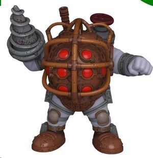 BIOSHOCK FIGURA POP! VINYL BIG DADDY SUPER BOUNCER 9CM