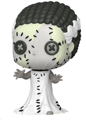 UNIVERSAL MONSTERS FIGURA POP! PATCHWORK VINYL NOVIA DE FRANKENSTEIN 9CM