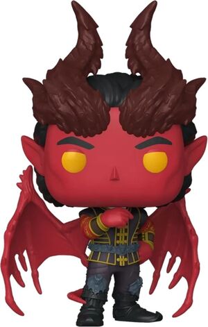 BALDUR'S GATE 3 FIGURA POP! GAMES VINYL RAPHAEL (CAMBION DEVIL) 9 CM