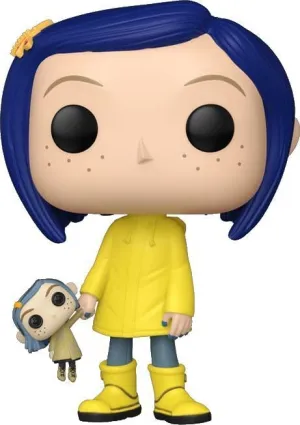 CORALINE POP! MOVIES VINYL FIGURA CORALINE WITH DOLL EXCLUSIVO 9 CM