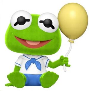 BABY KERMIT POP! VINYL FIGURA (FLOCKED) LOS TELEÑECOS - DISNEY