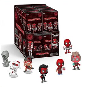 MARVEL COMICS DEADPOOL MYSTERY MINIS MINIFIGURAS SERIES 5 5 CM