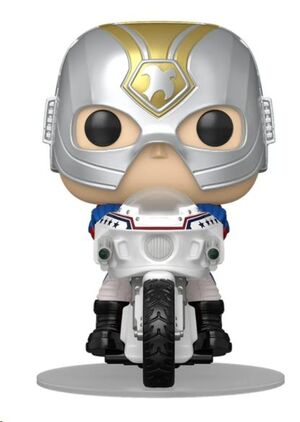 PEACEMAKER POP! RIDES VINYL FIGURA PEACEMAKER DOPPELGANGER 15 CM