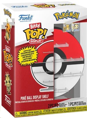 POKÉMON BITTY POP! DISPLAY VINYL FIGURAS POKÉ BALL