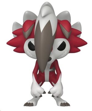 POKÉMON POP! GAMES VINYL FIGURA LYCANROC NOCTURNO 9 CM