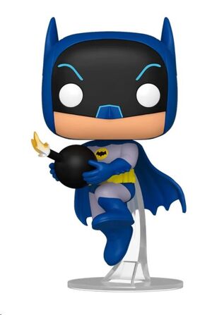 BATMAN 66 FIGURA POP! VINYL BATMAN CON BOMBA 9 CM