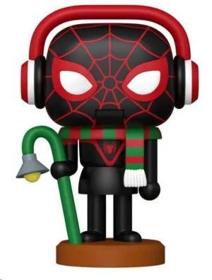 MARVEL FIGURA POP! VINYL MILES NAVIDAD CASCANUECES 9CM