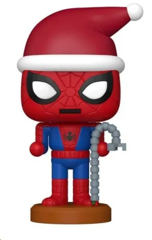 MARVEL FIGURA POP! VINYL SPIDERMAN NAVIDAD CASCANUECES